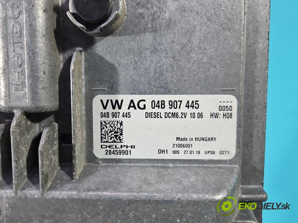 Skoda Fabia III 2014-2021 1.4 tdi 105 HP manual 77 kW 1422 cm3 5- riadiaca jednotka motora 04B907445