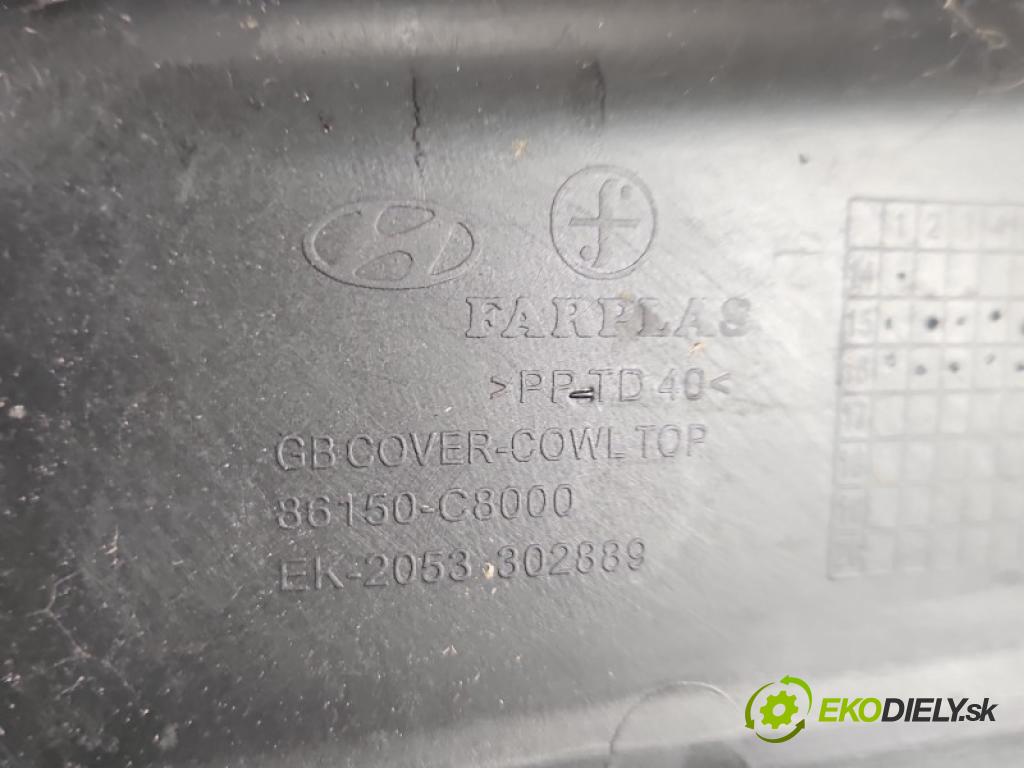Hyundai i20 II 2014-2020 1.2 16V 84KM manual 62 kW 1248 cm3 5- torpédo 86150-C8000 (Plast pod čelním sklem)