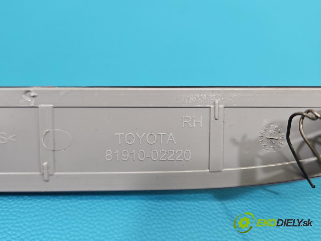 Toyota Corolla E21 2019- 1.8 16V 98 HP automatic 72 kW 1798 cm3 4- Odraz: 81910-02220