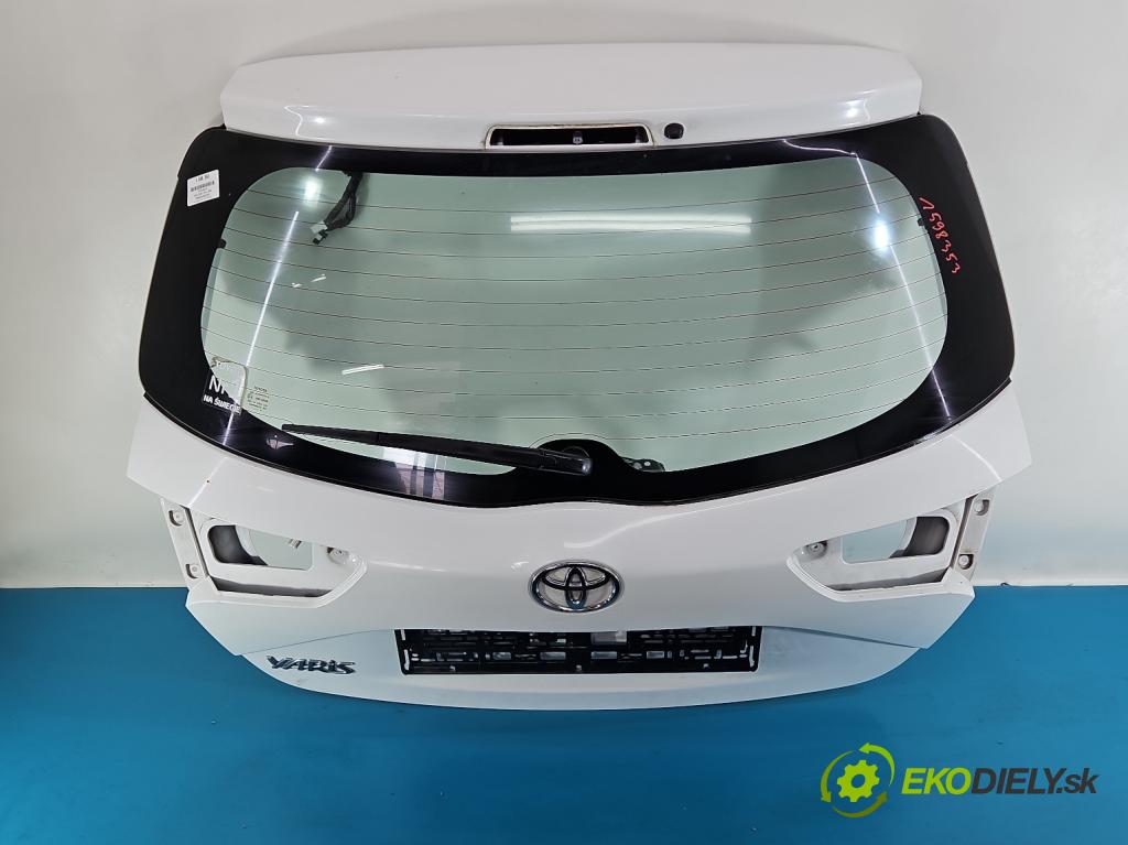 Toyota Yaris III 2011-2020 1.5 vvti 111KM manual 82 kW 1496 cm3 5- zadní kufrové dveře  (Zadní kapota (kufr))