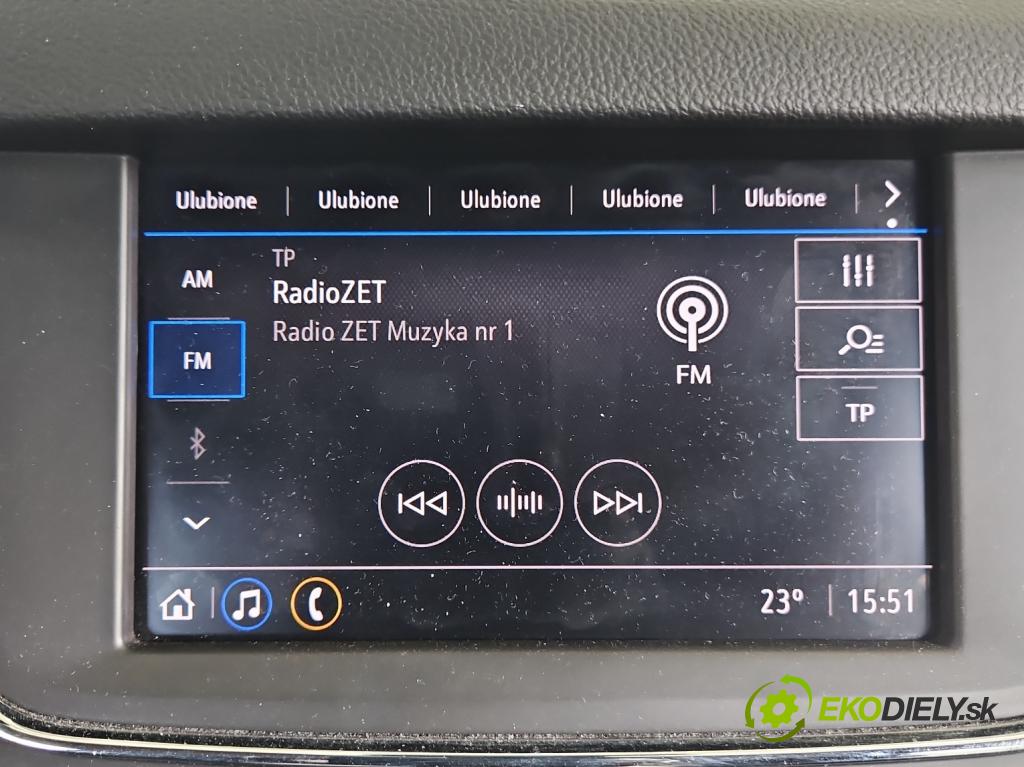 Opel Astra V  2015-2022 1.2 12V 131 HP manual 96 kW 1199 cm3 5- Zobrazit: 84695515 (Prístrojová doska)