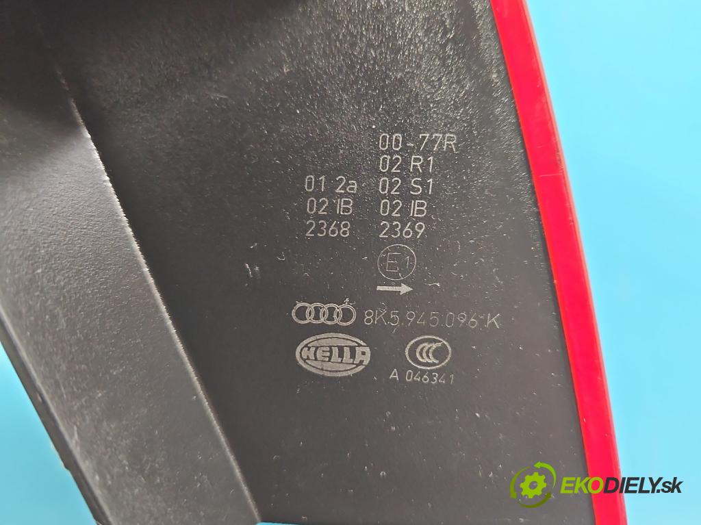 Audi A4 B8 2007-2015 2.0 tdi 120 HP manual 88 kW 1968 cm3 4- svetlo / reflektor zadné pravé blatník 8K5945096K