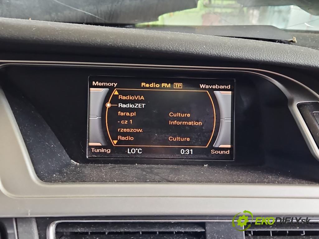 Audi A4 B8 2007-2015 2.0 tdi 120 HP manual 88 kW 1968 cm3 4- Zobrazit: 8T0919603F (Prístrojová doska)