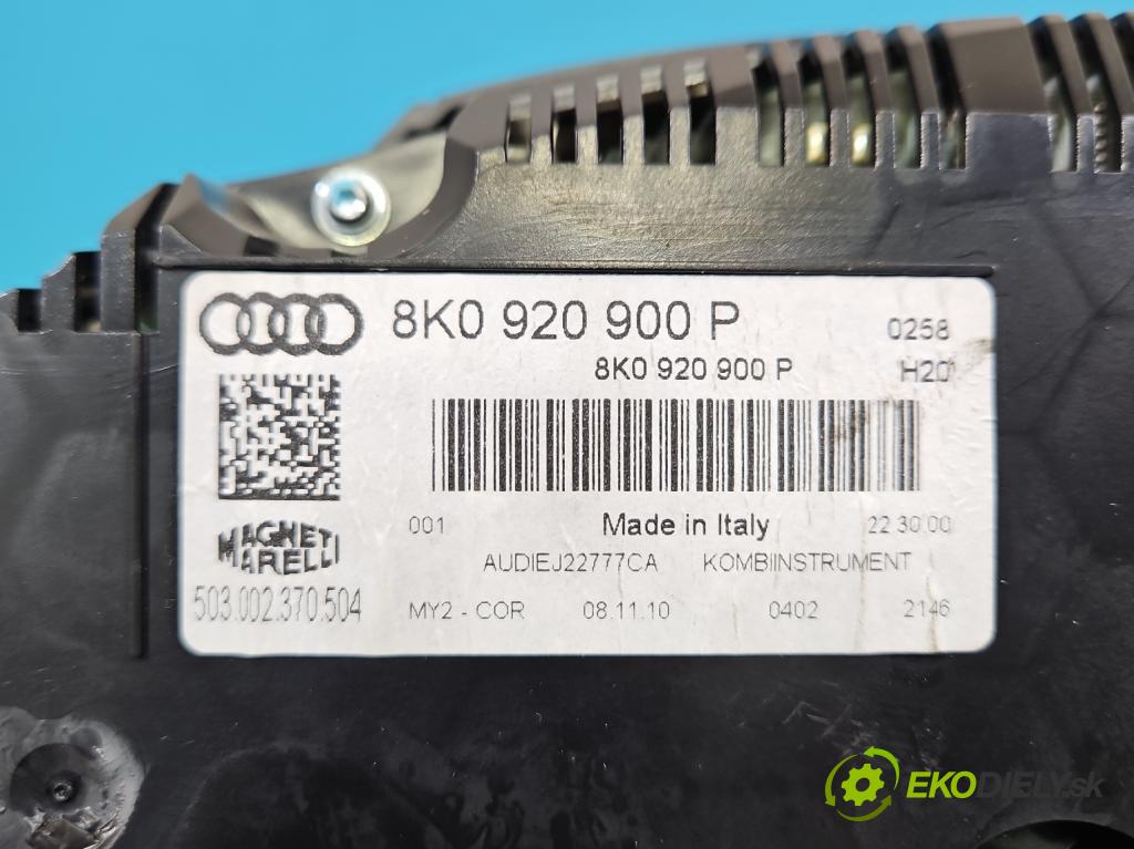 Audi A4 B8 2007-2015 2.0 tdi 120 HP manual 88 kW 1968 cm3 4- prístrojovka/ budíky 8K0920900P (Prístrojová doska)