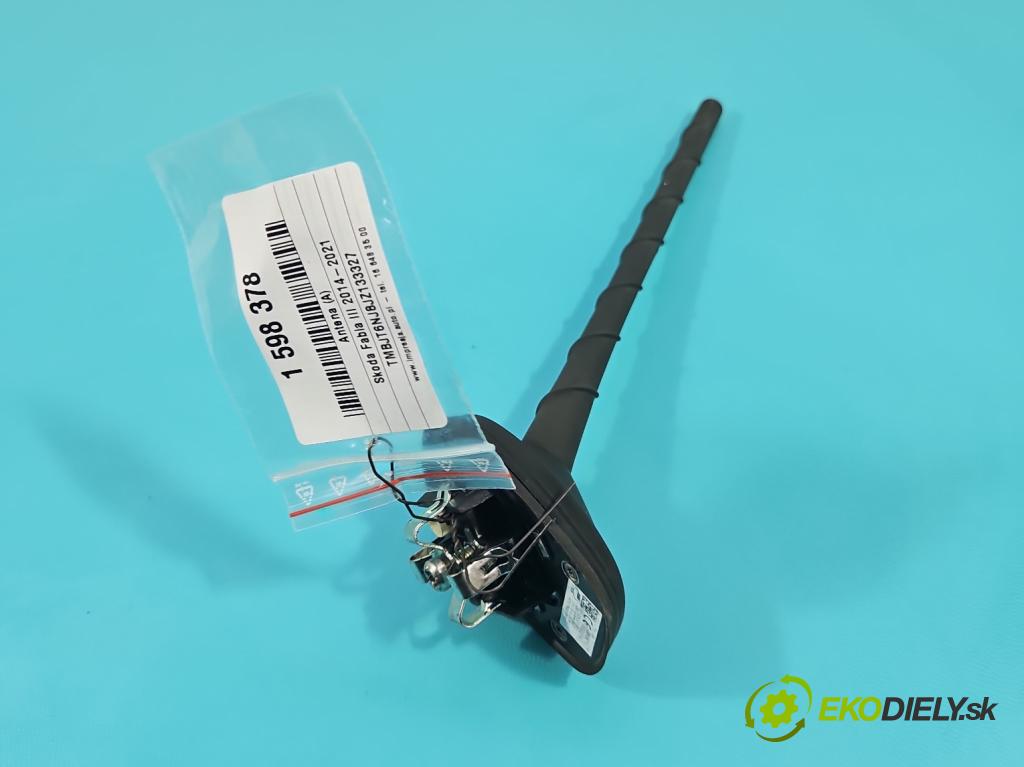 Skoda Fabia III 2014-2021 1.4 tdi 105 HP manual 77 kW 1422 cm3 5- Antena 6C0035501