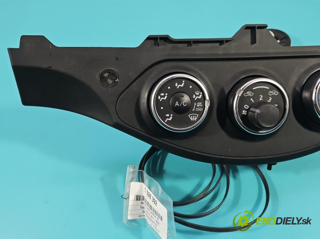 Toyota Yaris III 2011-2020 1.5 vvti 111KM manual 82 kW 1496 cm3 5- panel kúrenia 55406-0D390