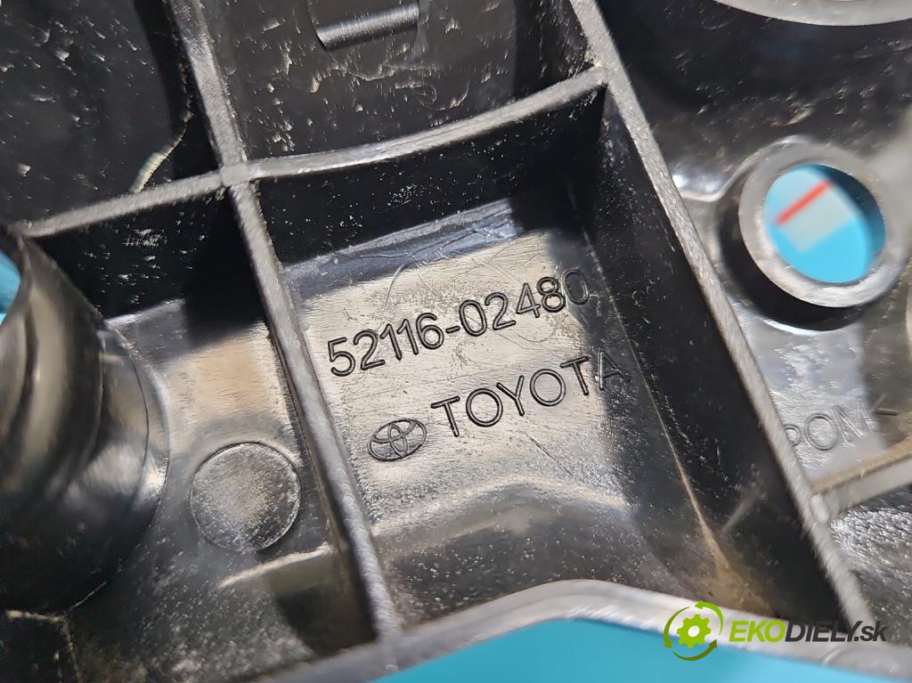 Toyota Corolla E21 2019- 1.8 16V 98 hp automatic 72 kW 1798 cm3 4- Boty: nárazníku přední levý 52116-02480