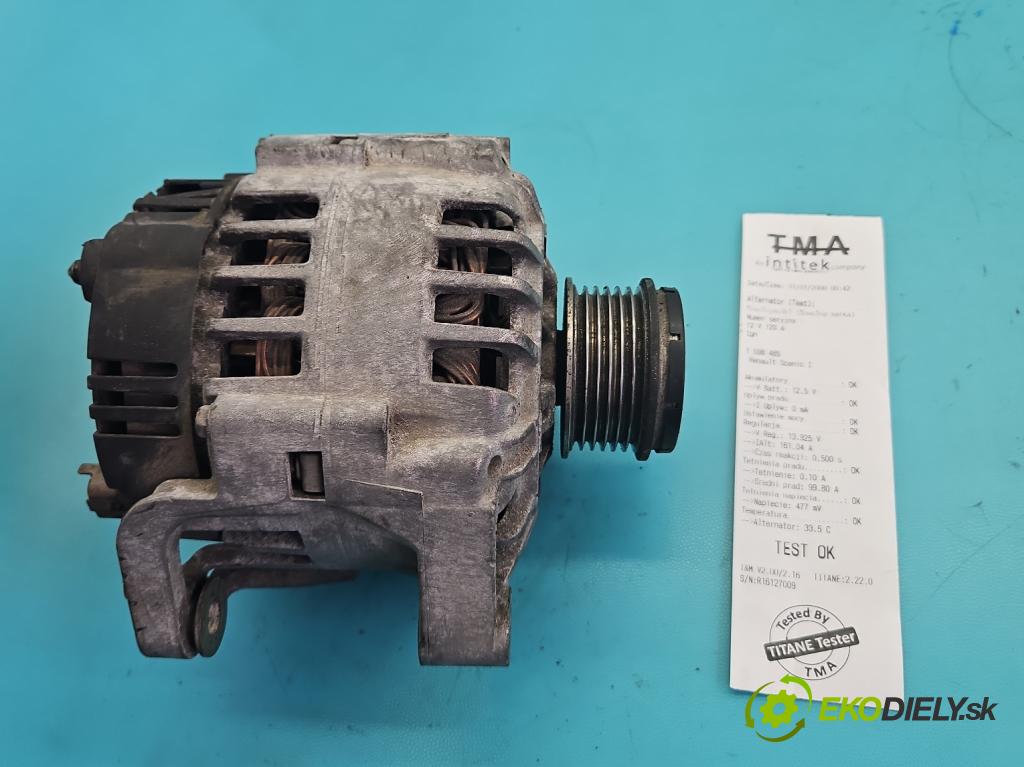 Renault Scenic I 1996-2003 1.9 dti 98 hp manual 72 kW 1870 cm3 5- Alternator 7700430182 (Alternátor)