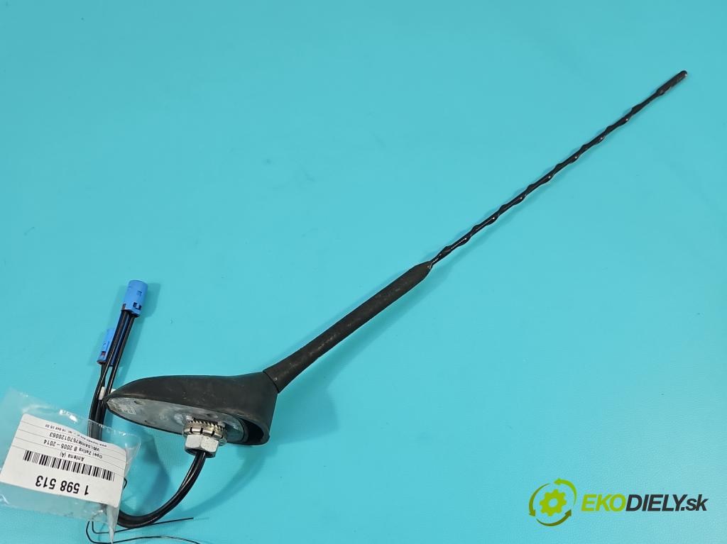 Opel Zafira B 2005-2014 1.9 cdti 150 hp manual 110 kW 1910 cm3 5- Antena 013173285