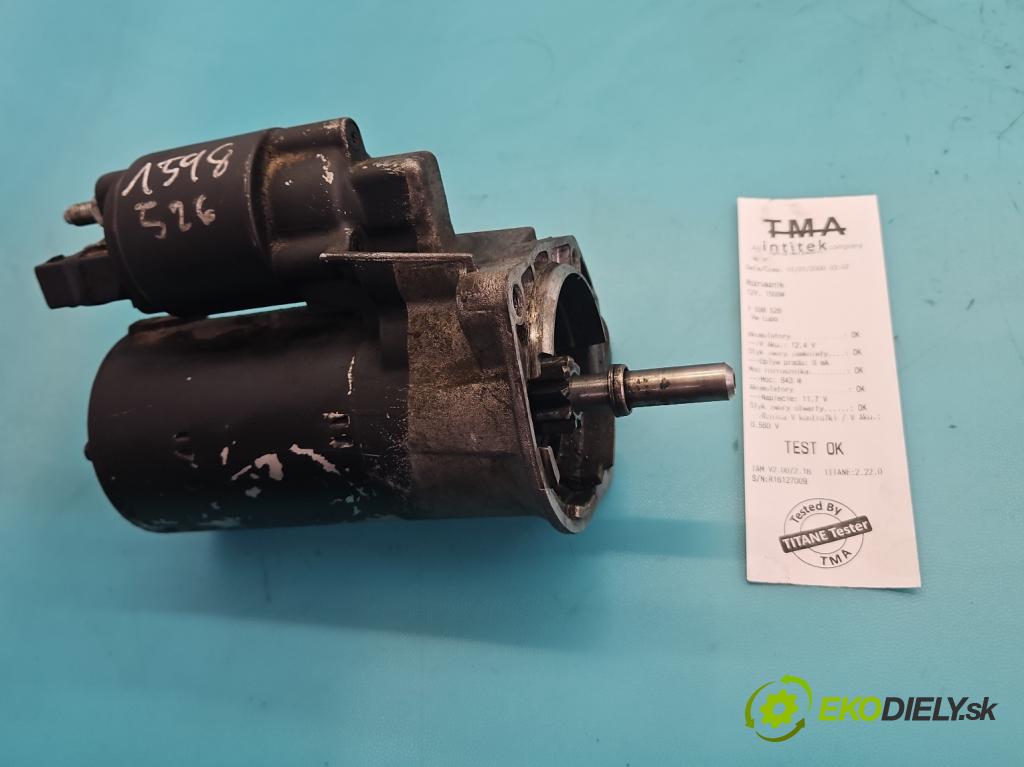 Vw Lupo 1.0 mpi 50KM manual 37 kW 999 cm3 3- štartér  (Štartér)