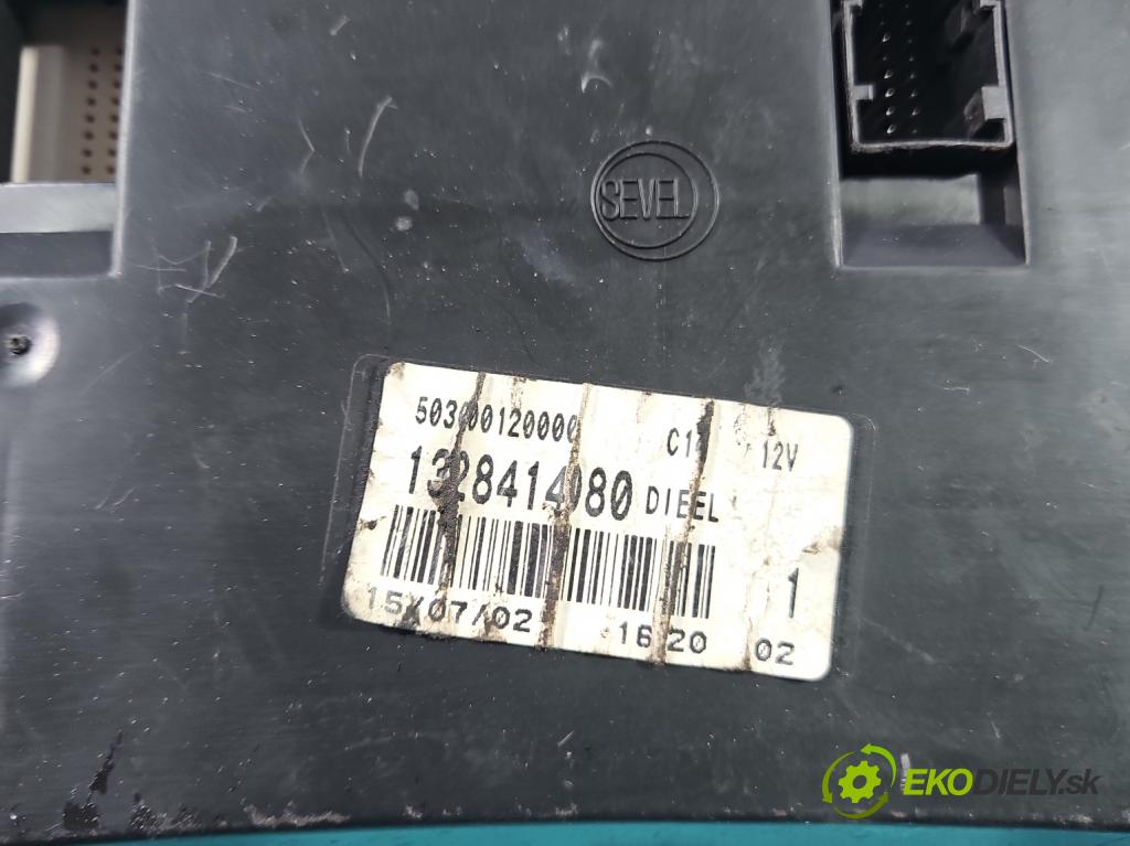 Fiat Ducato II 1994-2006 2.8 jtd 128 HP manual 94 kW 2800 cm3 5- prístrojovka/ budíky 1328414080 (Prístrojová doska)
