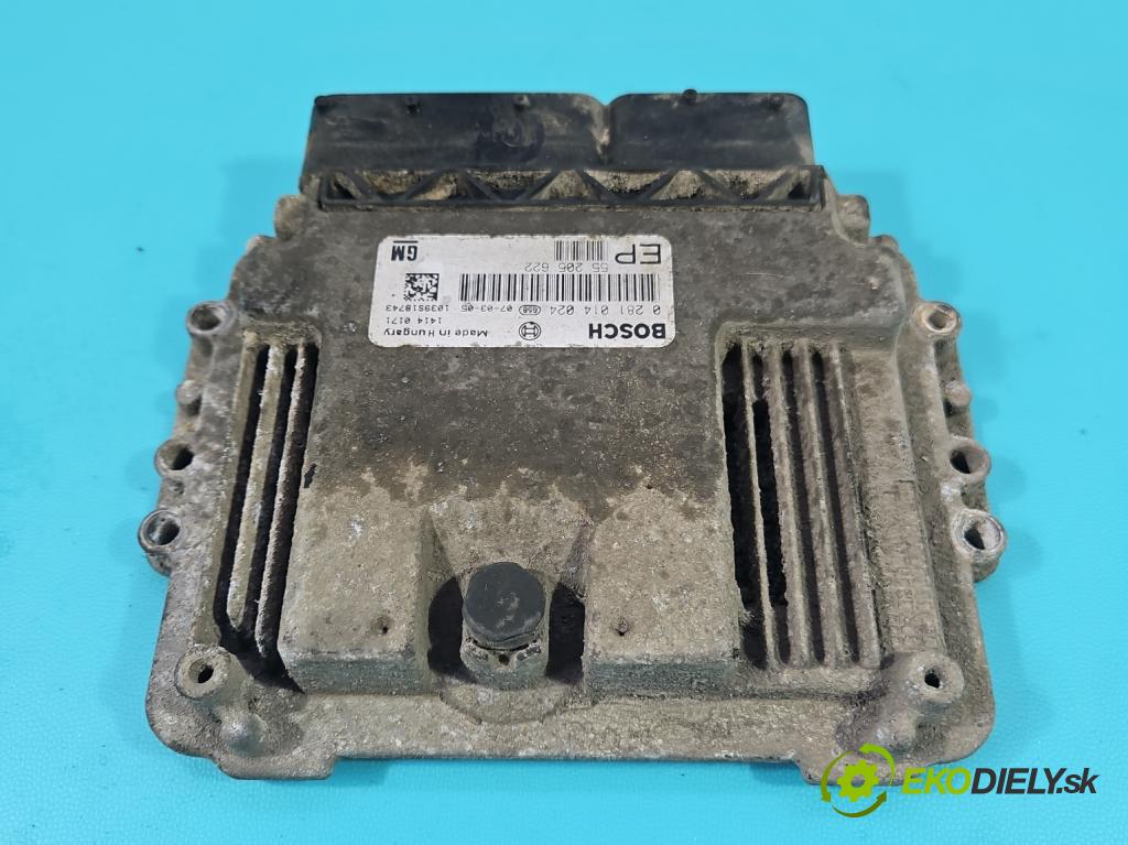 Opel Zafira B 2005-2014 1.9 cdti 150 HP manual 110 kW 1910 cm3 5- riadiaca jednotka motora 0281014024