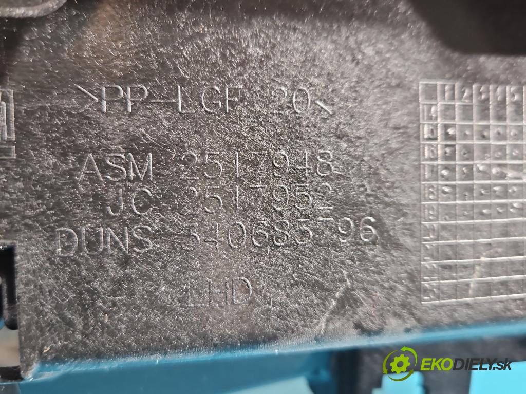 Opel Astra V  2015-2022 1.2 12V 131 HP manual 96 kW 1199 cm3 5- kokpit,pristrojová doska rozdeľovacia