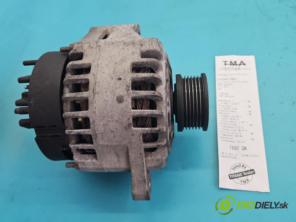 Opel Zafira B 2005-2014 1.9 cdti 150 hp manual 110 kW 1910 cm3 5- Alternator  (Alternátor)