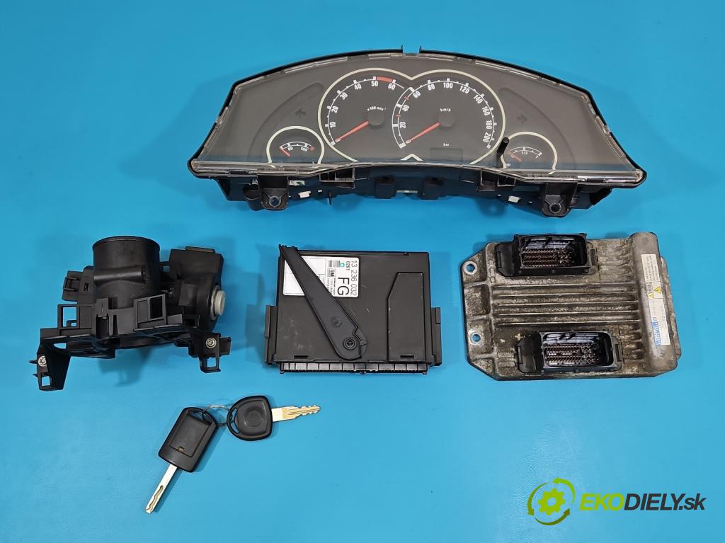 Opel Meriva A 2002-2010 1.7 cdti 101 HP manual 74 kW 1686 cm3 5- riadiaca jednotka motora 898000-3220