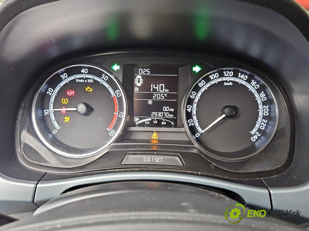 Skoda Fabia III 2014-2021 1.0 MPI 60 hp manual 44 kW 999 cm3 5- Přístrojová deska 6V0920730E (Přístrojová deska)