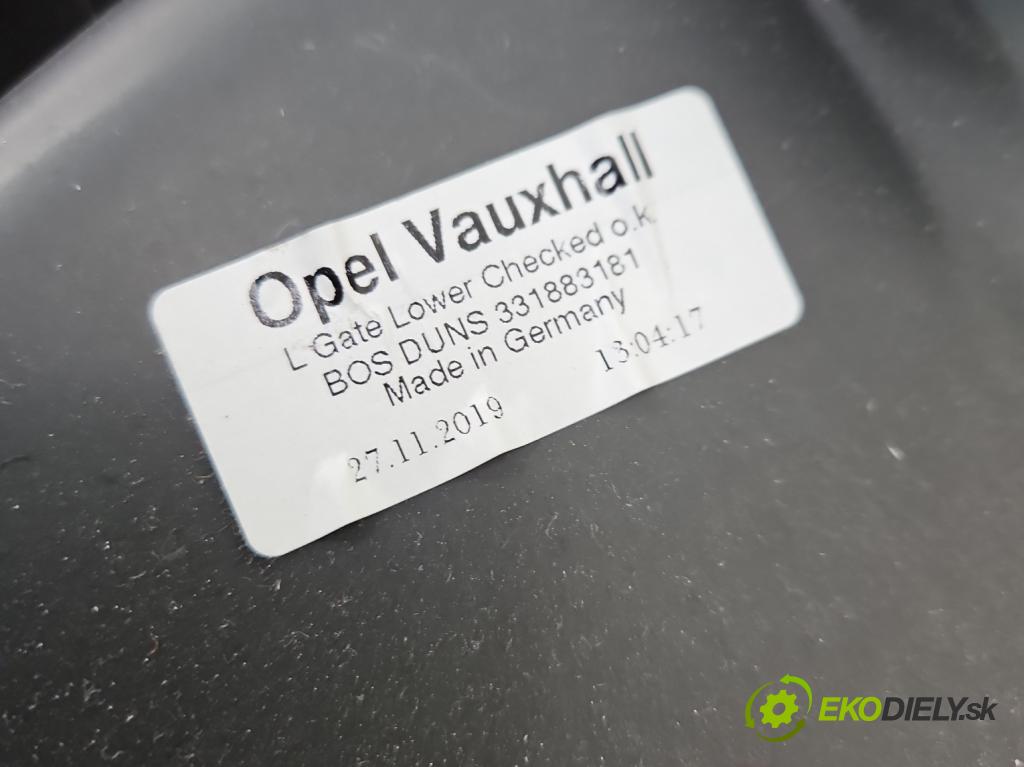 Opel Astra V  2015-2022 1.2 12V 131 HP manual 96 kW 1199 cm3 5- Čalounictví: kufrové dvere 13452503