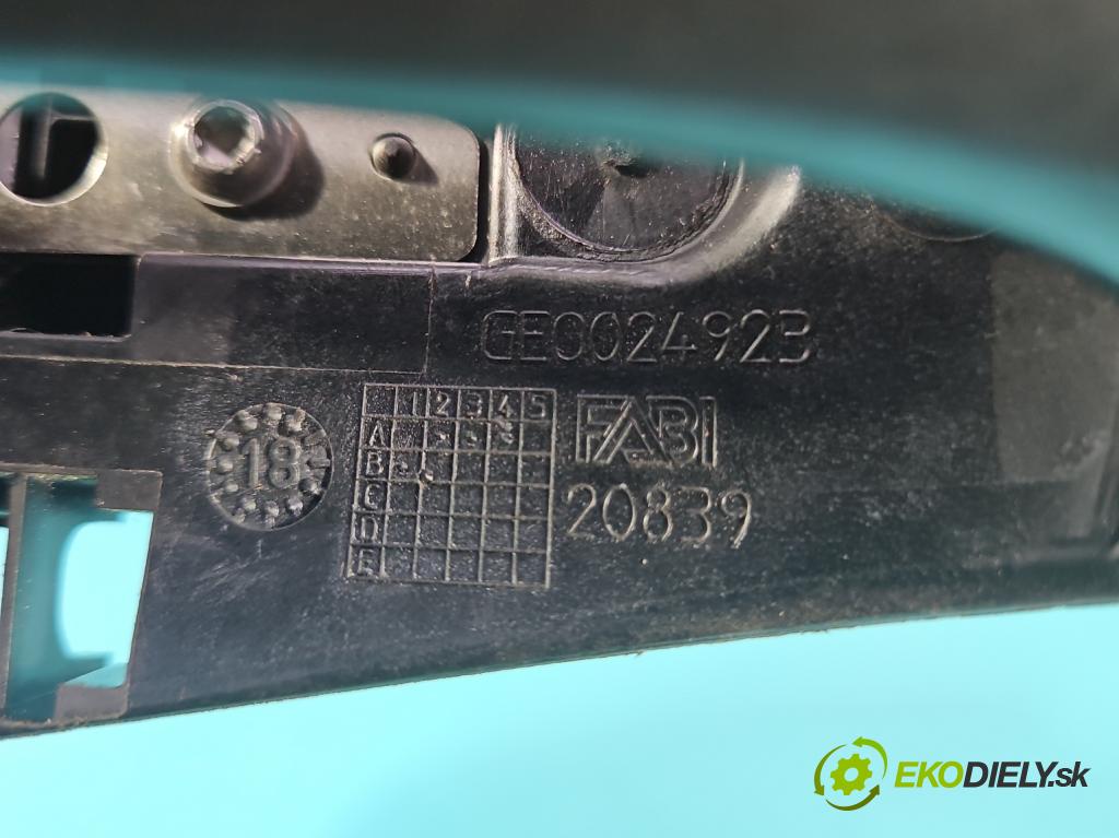 Peugeot 5008 II 2017-2024 2.0 hdi 177 HP automatic 130 kW 1997 cm3 5- rukoväť zadné ľavé mimo: GE0024923 (Kľučka dverí ostatné)