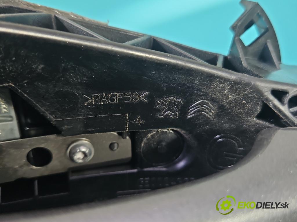 Peugeot 5008 II 2017-2024 2.0 hdi 177 HP automatic 130 kW 1997 cm3 5- rukoväť zadné ľavé mimo: GE0024923 (Kľučka dverí ostatné)