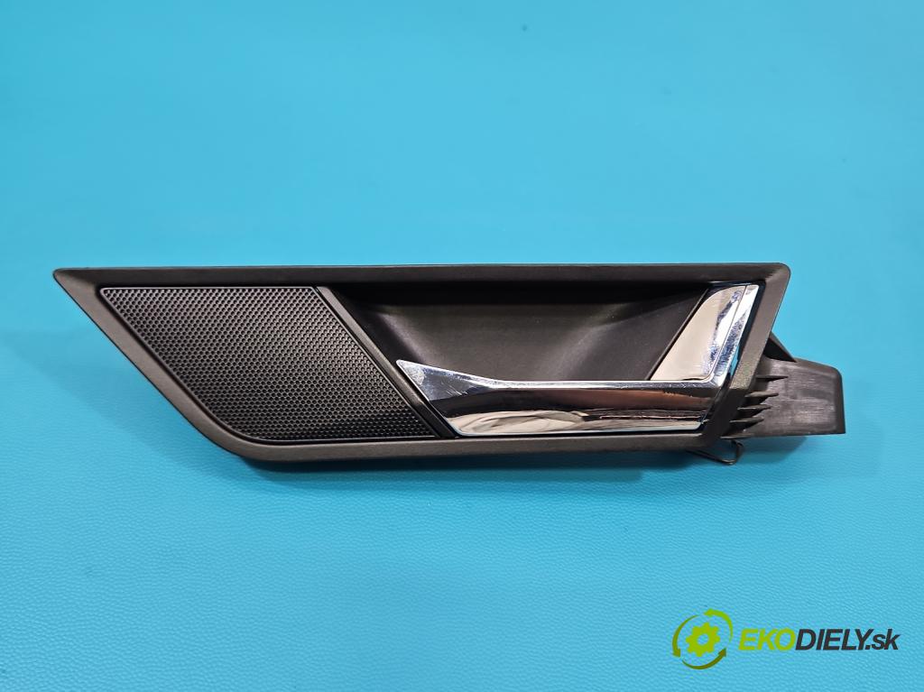 Skoda Fabia III 2014-2021 1.0 MPI 60 HP manual 44 kW 999 cm3 5- rukoväť uvnitř: zadné pravé 128968400100-R (Kľučka dverí ostatné)