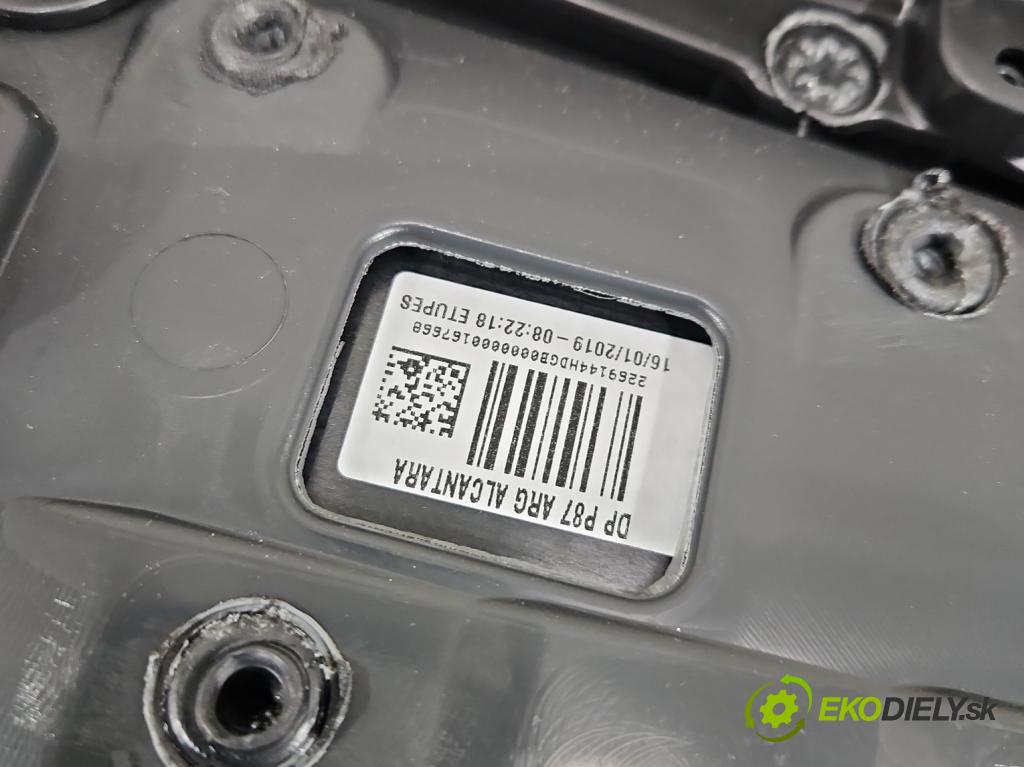 Peugeot 5008 II 2017-2024 2.0 hdi 177 HP automatic 130 kW 1997 cm3 5- Čalounictví: dvere zadné ľavé 98307139DG