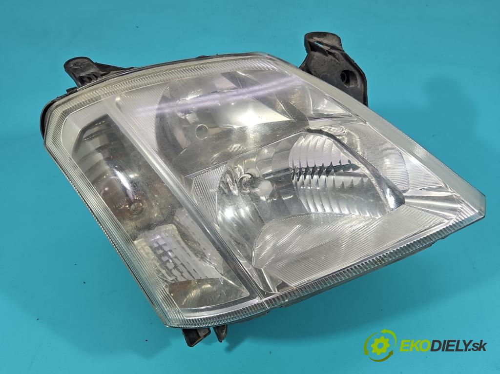 Opel Meriva A 2002-2010 1.7 cdti 101 hp manual 74 kW 1686 cm3 5- světlo pravý 93321053 (Pravé přední světlo)