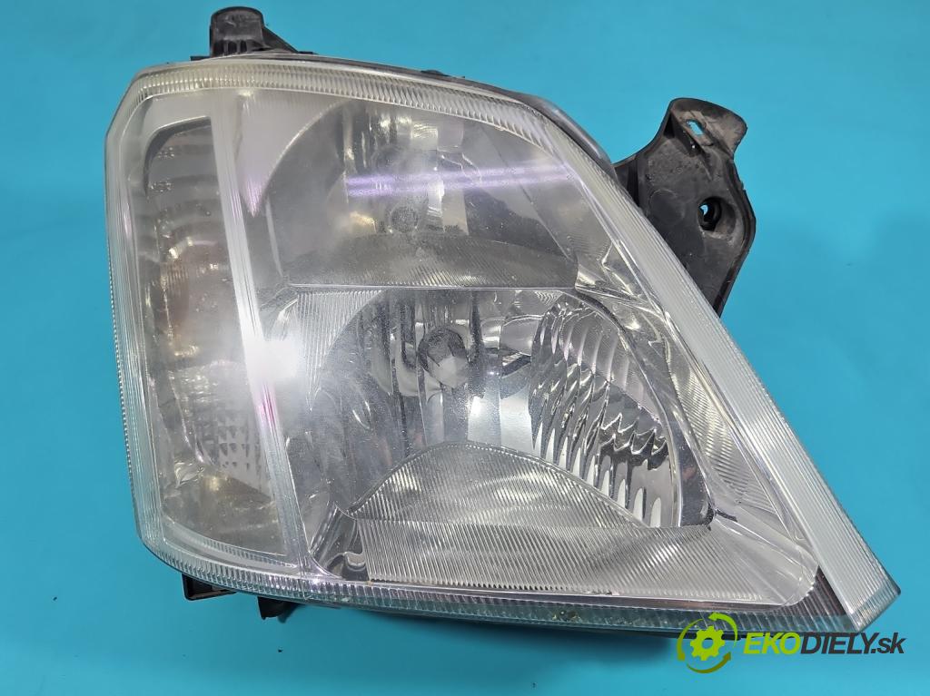 Opel Meriva A 2002-2010 1.7 cdti 101 hp manual 74 kW 1686 cm3 5- světlo pravý 93321053 (Pravé přední světlo)