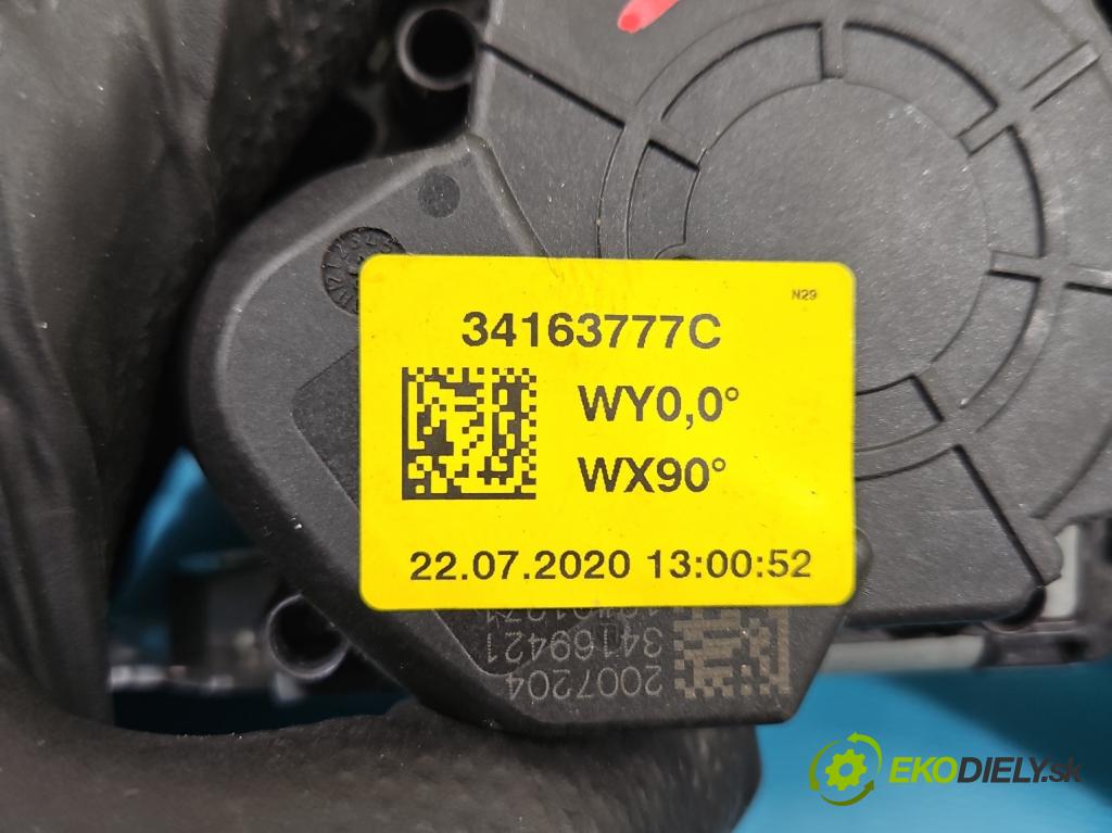 Skoda Fabia III 2014-2021 1.0 MPI 60 HP manual 44 kW 999 cm3 5- pas bezpečnosť: zadné ľavý 34163777C