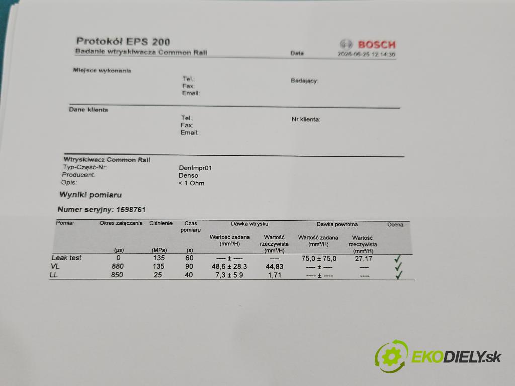 Opel Meriva A 2002-2010 1.7 cdti 101 HP manual 74 kW 1686 cm3 5- vstrek diesel: 897313-8612