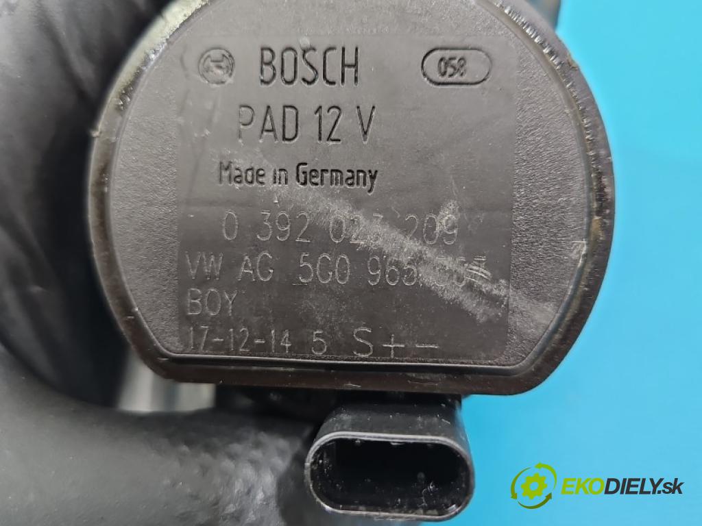 Skoda Fabia III 2014-2021 1.4 tdi 105 hp manual 77 kW 1422 cm3 5- čerpadlo oběh: vody 5G0965567