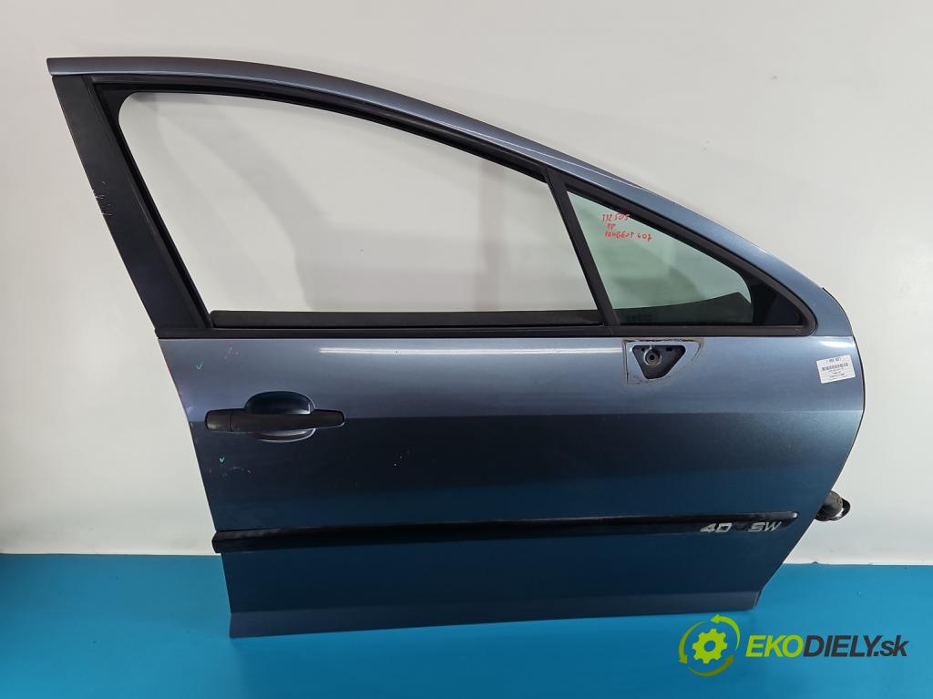 Peugeot 407 1.6 hdi 109 hp manual 80 kW 1560 cm3 5- dveře přední pravé  (Klika dveří ostatní)