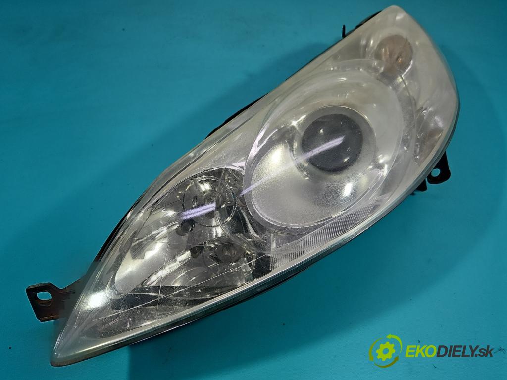 Peugeot 407 1.6 hdi 109 HP manual 80 kW 1560 cm3 5- Reflektor: ľavý 9656668880 (Kľučka dverí ostatné)