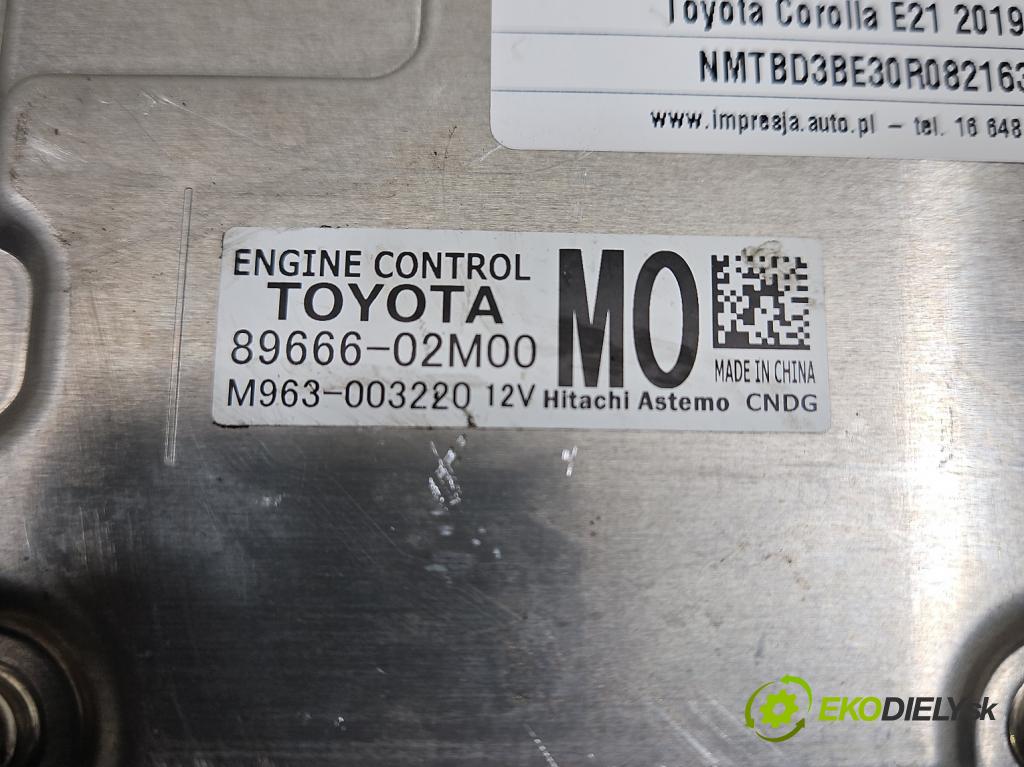 Toyota Corolla E21 2019- 1.8 16V 98 HP automatic 72 kW 1798 cm3 4- riadiaca jednotka motora 89666-02M00