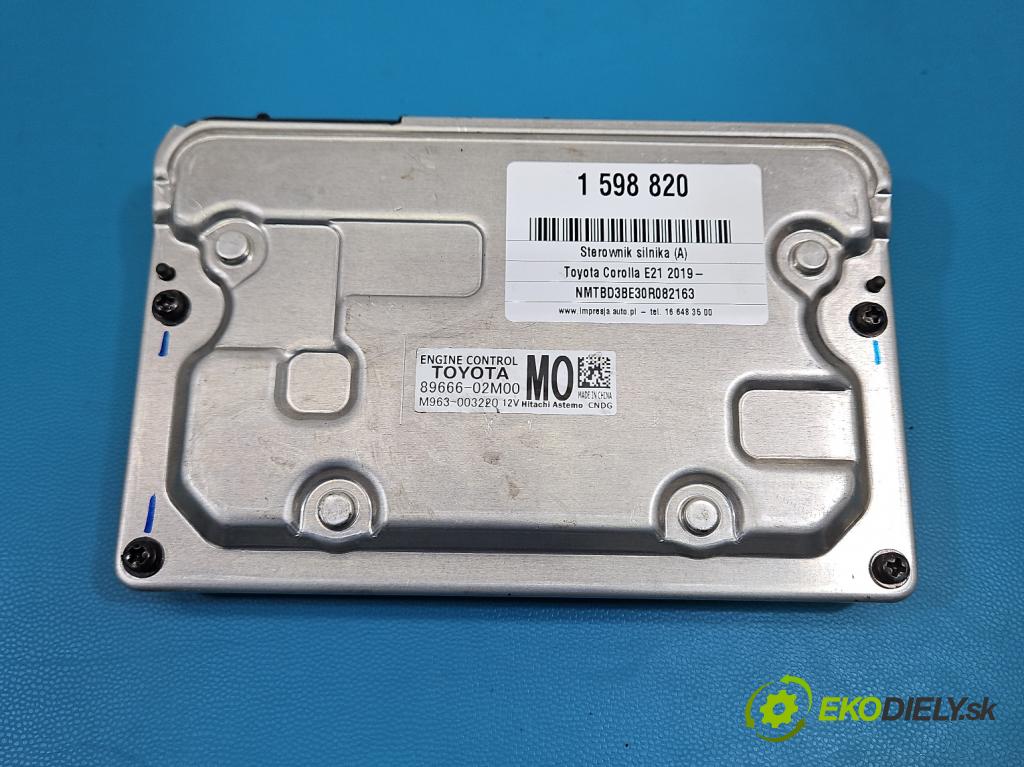 Toyota Corolla E21 2019- 1.8 16V 98 HP automatic 72 kW 1798 cm3 4- riadiaca jednotka motora 89666-02M00
