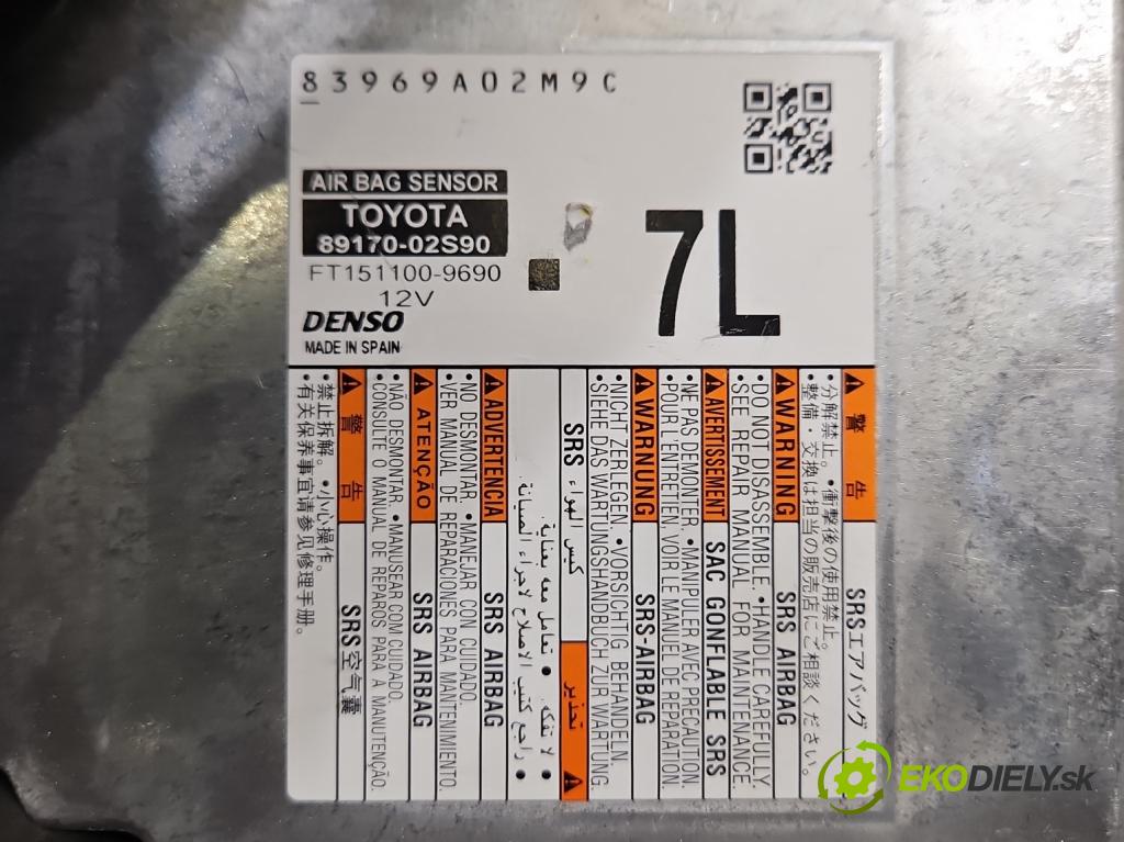 Toyota Corolla E21 2019- 1.8 16V 98 HP automatic 72 kW 1798 cm3 4- riadiaca jednotka vankúše: 89170-02S90