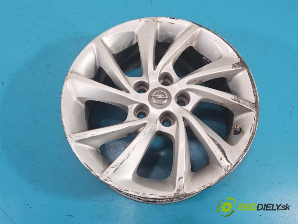 Opel Astra V 2015-2022 1.2 12V 131 HP manual 96 kW 1199 cm3 5- Disk hliník 16" 39078765