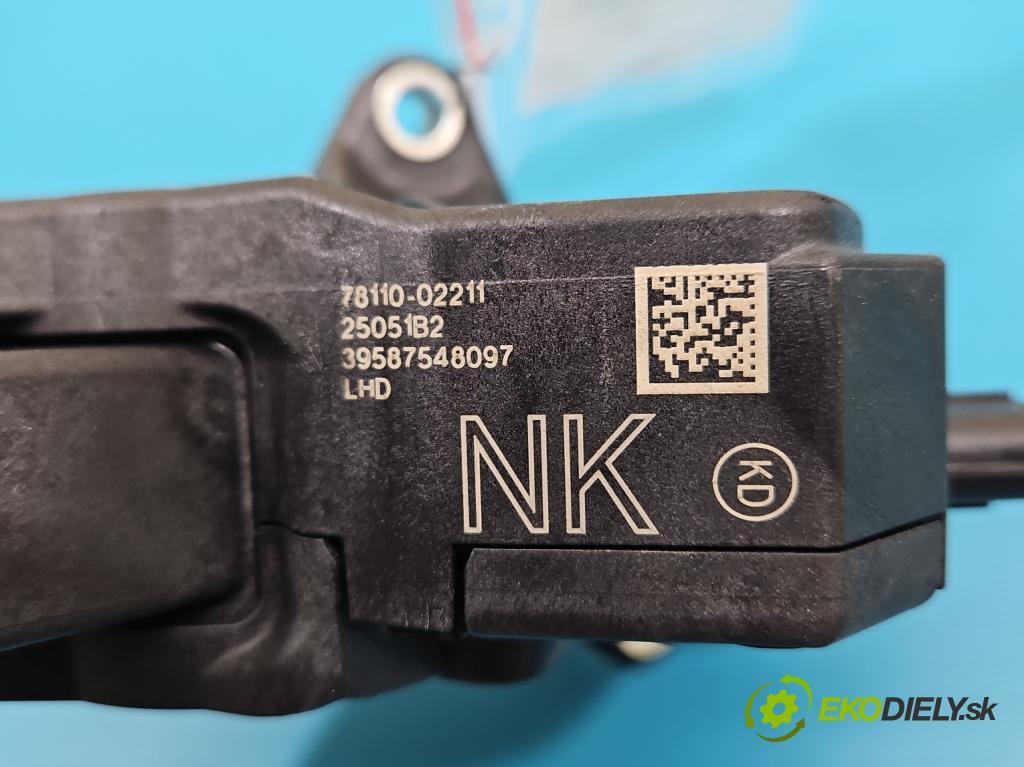 Toyota Corolla E21 2019- 1.8 16V 98 HP automatic 72 kW 1798 cm3 4- pedal plyn potenciometr: 78110-02211