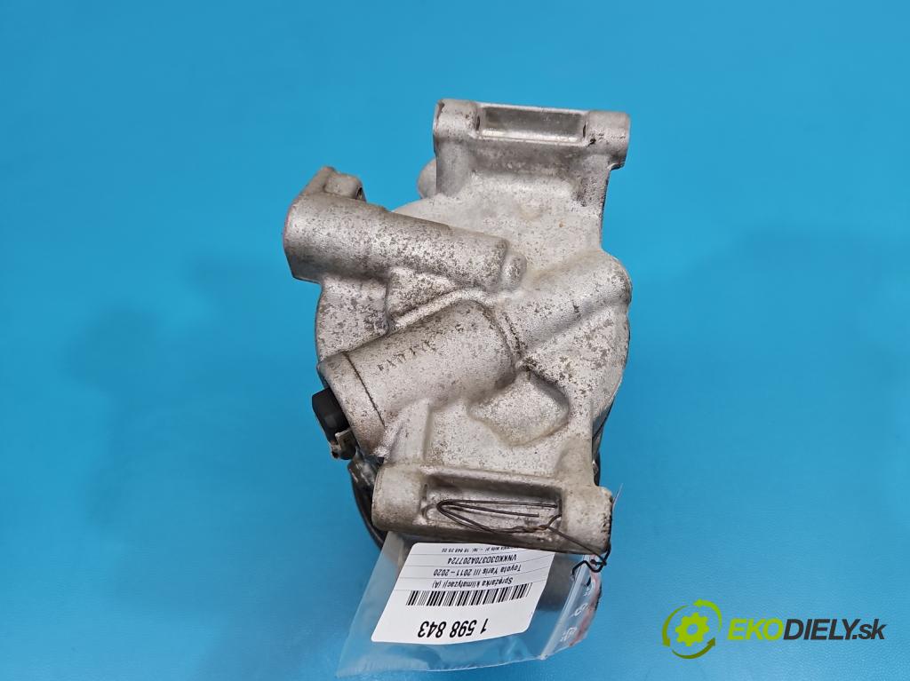 Toyota Yaris III 2011-2020 1.5 vvti 111KM manual 82 kW 1496 cm3 5- Kompresor: klimatizácie 447250-2500 (Kompresor klimatizácie)