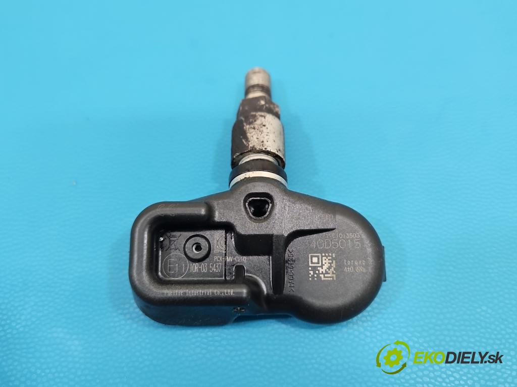 Toyota Yaris III 2011-2020 1.5 vvti 111KM manual 82 kW 1496 cm3 5- snímač tlaku pneumatika PCX-PMV-C210 (Snímač tlaku v pneumatice)