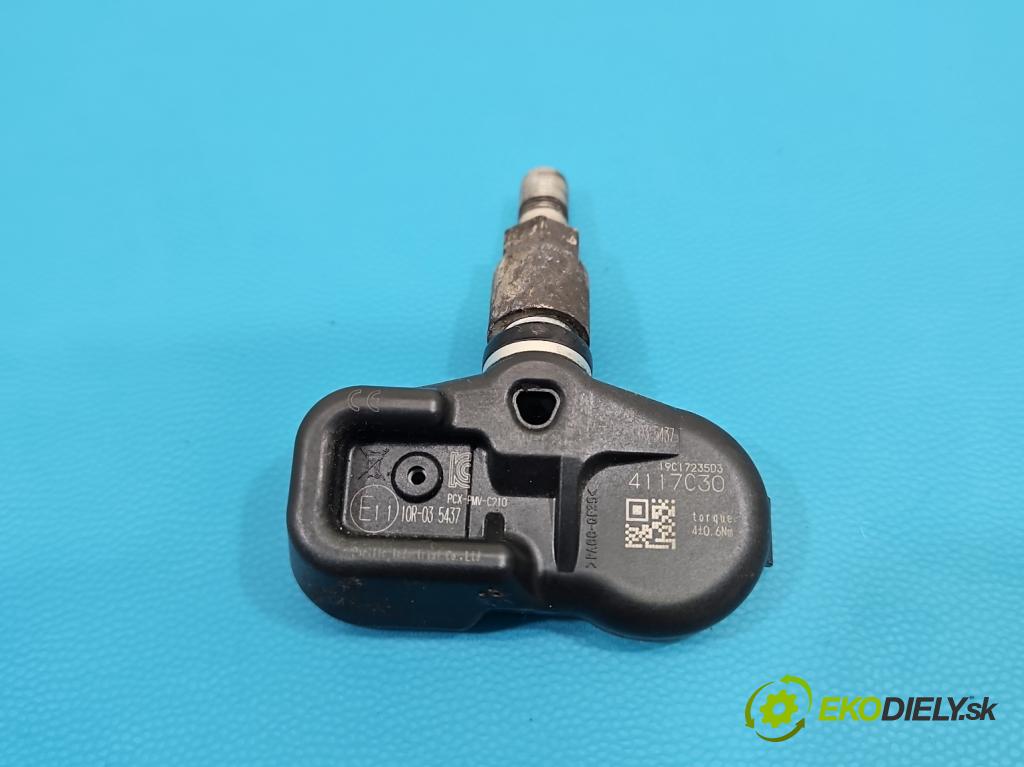 Toyota Yaris III 2011-2020 1.5 vvti 111KM manual 82 kW 1496 cm3 5- snímač tlaku pneumatika PCX-PMV-C210 (Snímač tlaku v pneumatice)