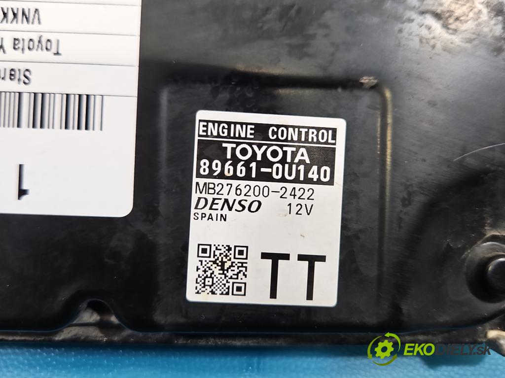 Toyota Yaris III 2011-2020 1.5 vvti 111KM manual 82 kW 1496 cm3 5- riadiaca jednotka motora 89661-0U140