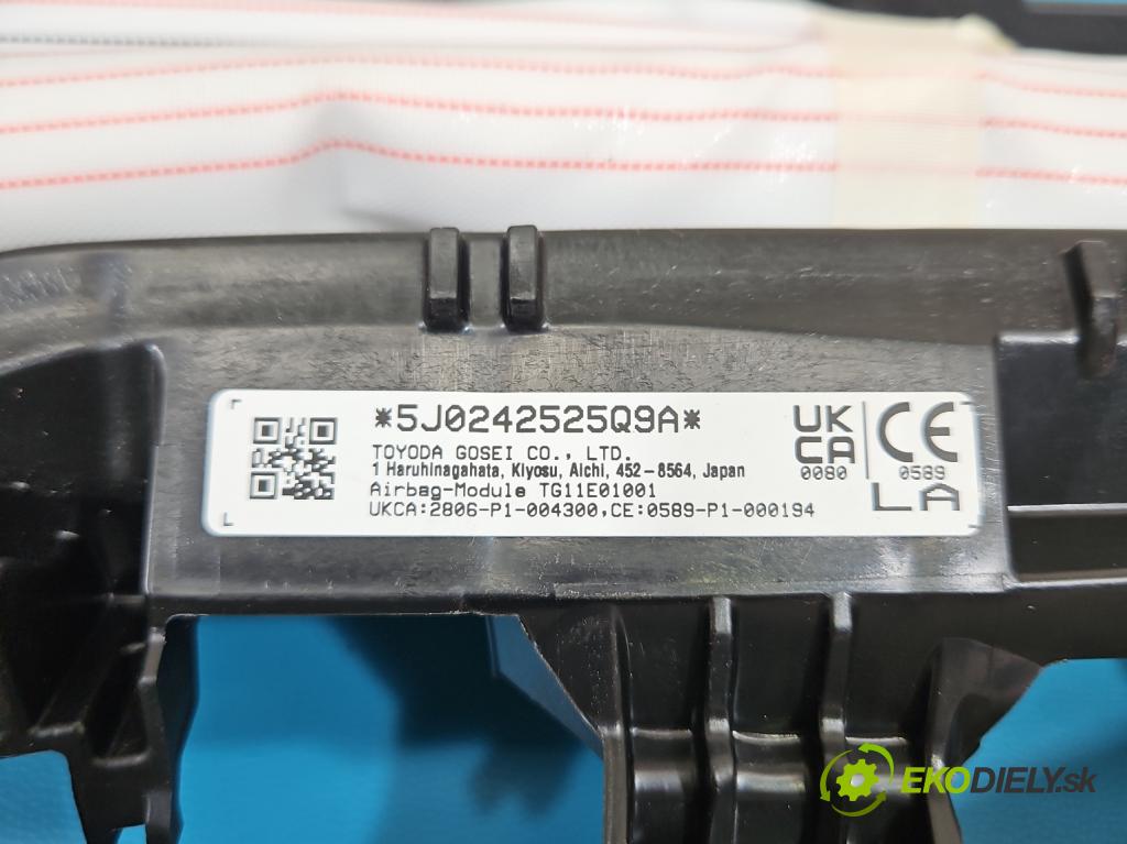 Toyota Corolla E21 2019- 1.8 16V 98 HP automatic 72 kW 1798 cm3 4- clona ľavé 5J0242525Q9A
