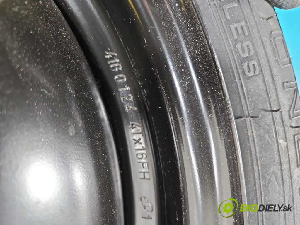 Toyota Yaris III 2011-2020 1.5 vvti 111KM manual 82 kW 1496 cm3 5- koleso rezervne 16"
