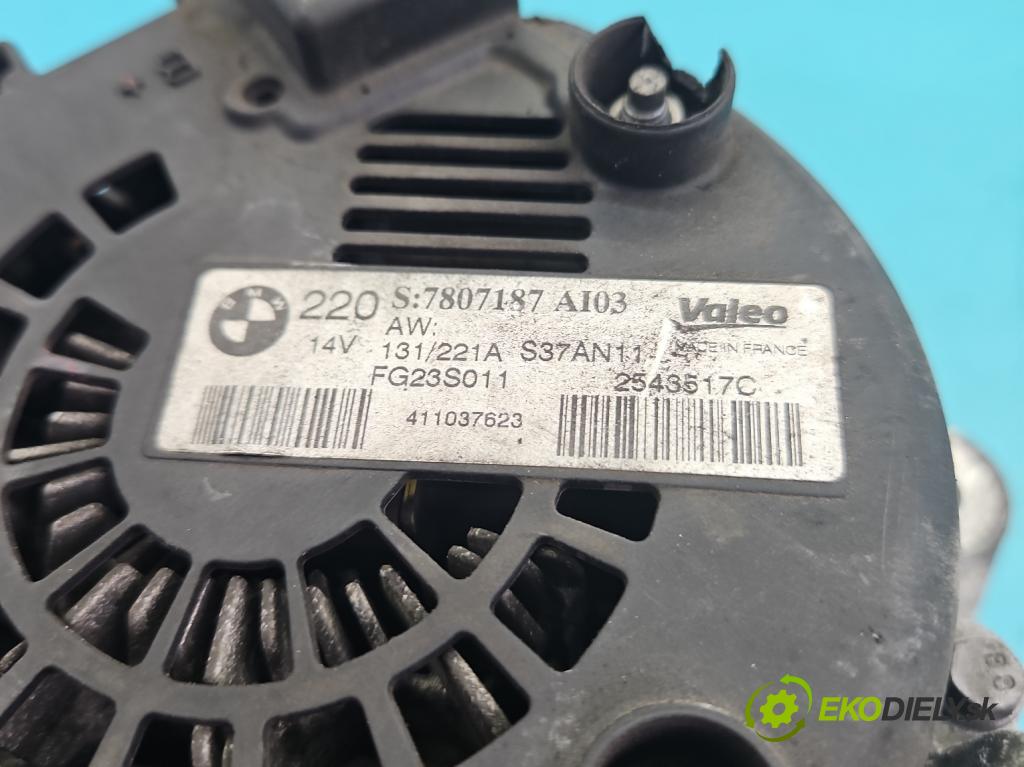Bmw 7 F01 2008-2015 3.0d 306KM automatic 225 kW 2993 cm3 4- Alternator 2543517C (Alternátor)