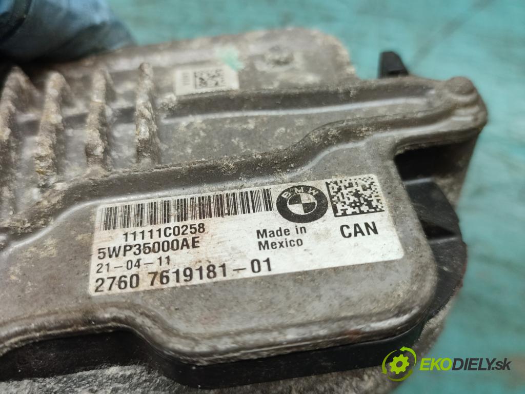 Bmw X5 E70 2006-2013 3.0 T N55 306KM automatic 225 kW 2979 cm3 5- Ovladač: reduktora 7619181