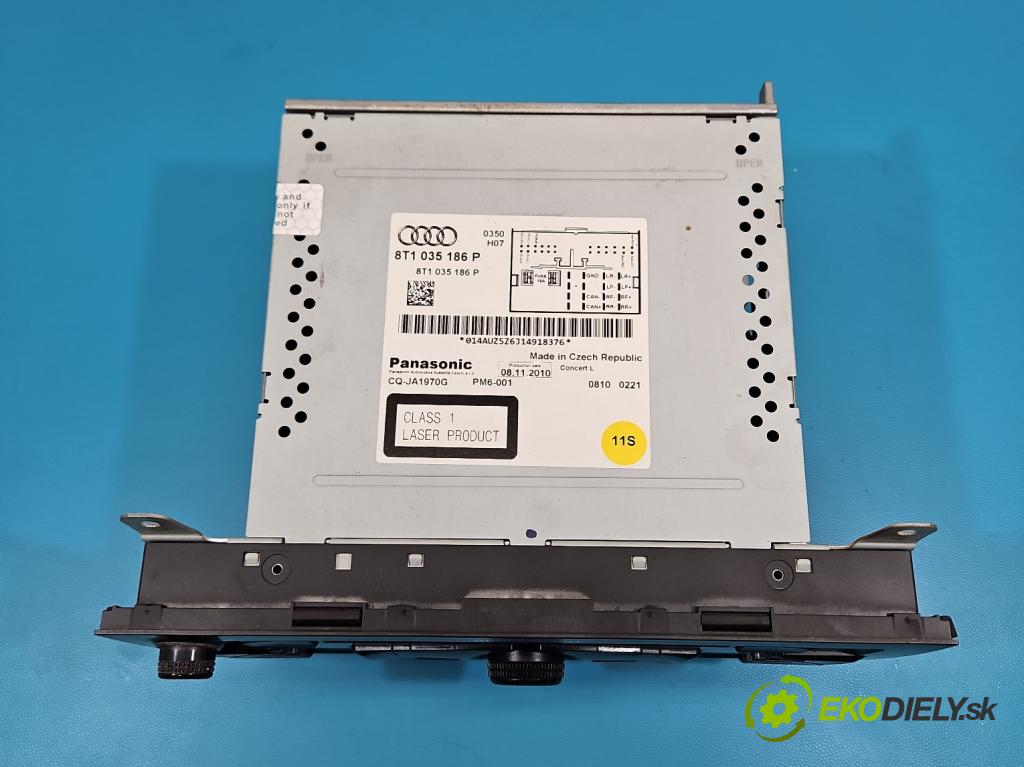 Audi A4 B8 2007-2015 2.0 tdi 120 HP manual 88 kW 1968 cm3 4- Radio originál 8T1035186P