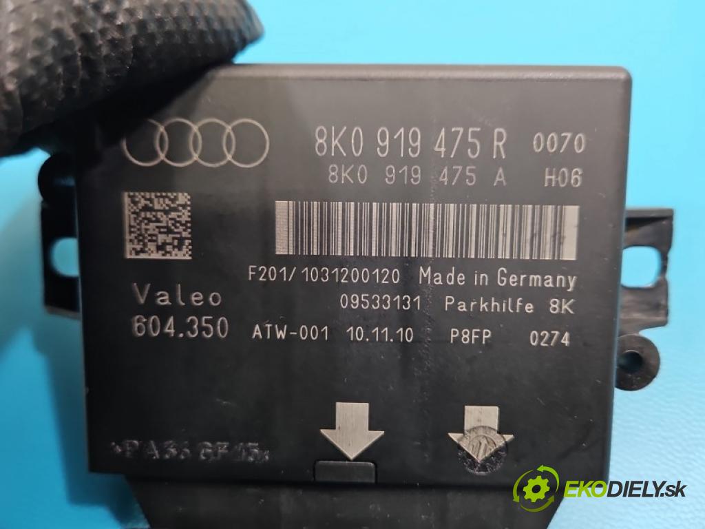 Audi A4 B8 2007-2015 2.0 tdi 120 HP manual 88 kW 1968 cm3 4- riadiaca jednotka parkovaní: 8K0919475R