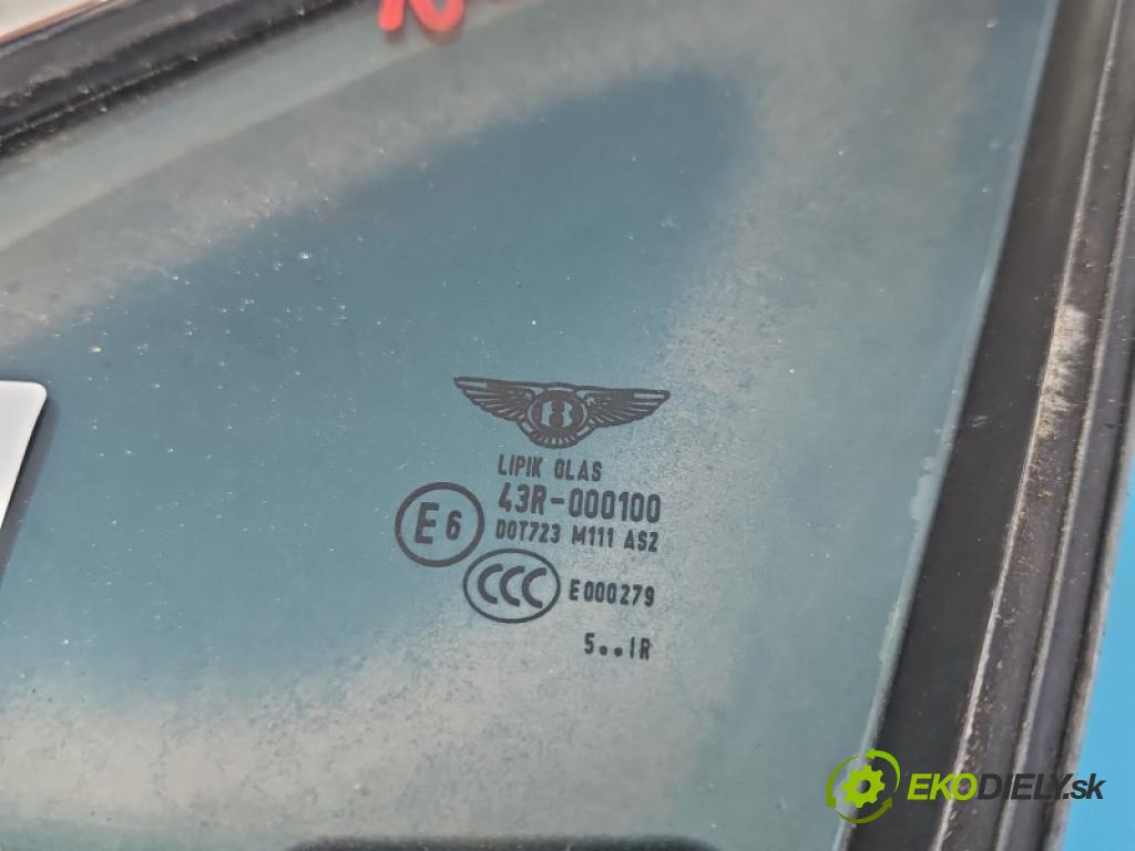 Bentley Continental I 2005-2013 6.0 V12 automatic 411 kW 5998 cm3 4- sklo dveře přední levé