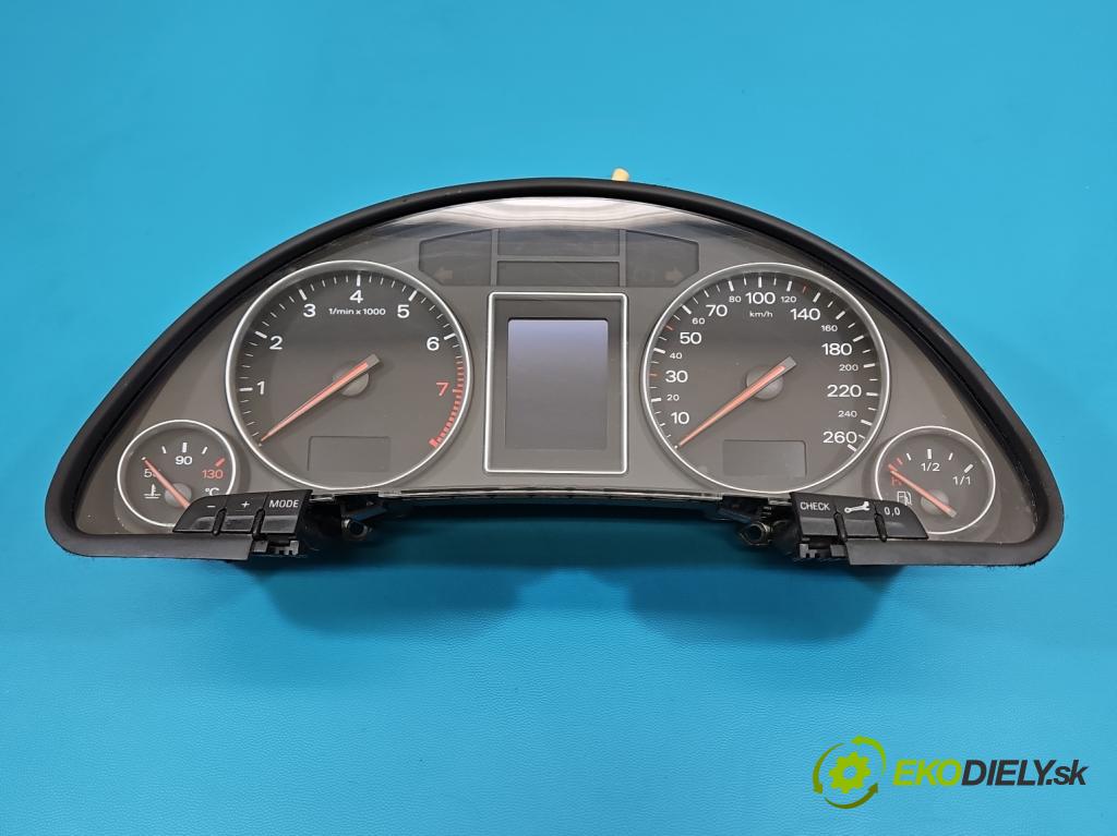 Audi A4 B6 2000-2004 2.0 FSI 150 HP manual 110 kW 1984 cm3 4- prístrojovka/ budíky 8E0920900L (Prístrojová doska)