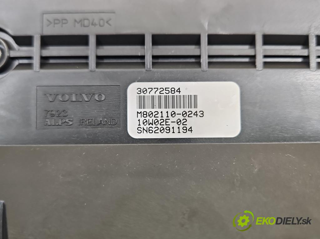 Volvo XC60 I 2008-2017 2.4d 163 HP automatic 120 kW 2400 cm3 5- Zobrazit: 30772584 (Prístrojová doska)